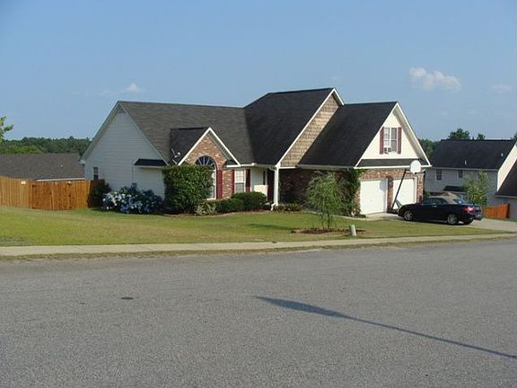 Side view of large home