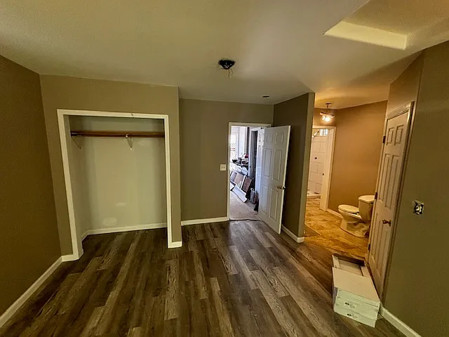 View from rear of bedroom towards living area
