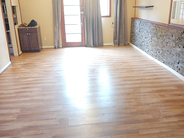 Family room, door to patio and backyard