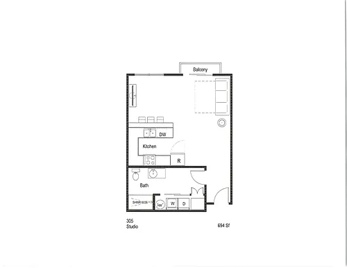 Floor plan 305