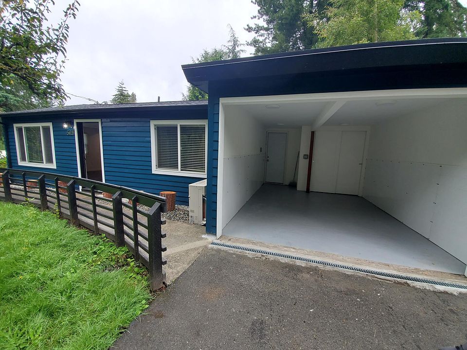 Sheltered carport