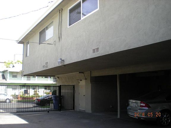 Parking lot gated entrance