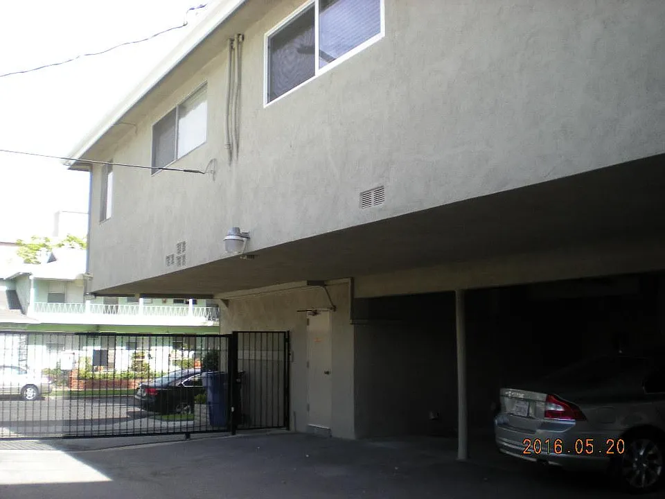 Parking lot gated entrance