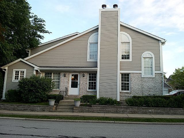 Exterior view of town home