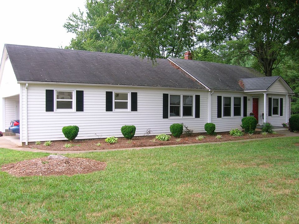 front of the house