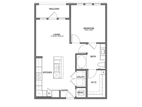 Floor plan Stag's Leap 7A7.6