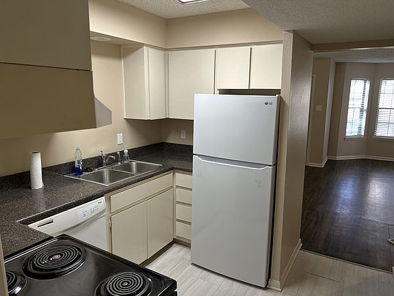 Kitchen looking into front living room.