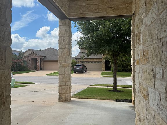 Spacious front porch