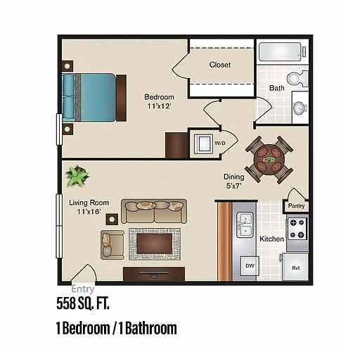 Floor plan Ashton - A1