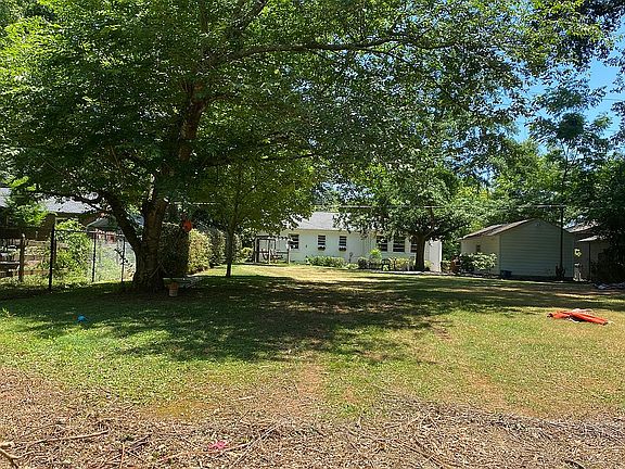 View of house from back yard