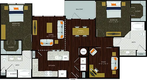 Floor plan B2