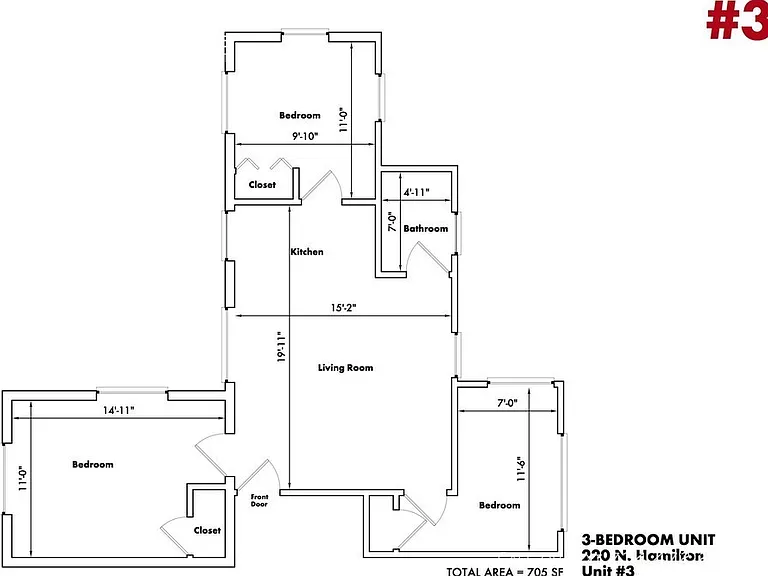 220 N Hamilton St #3 — Photo 2