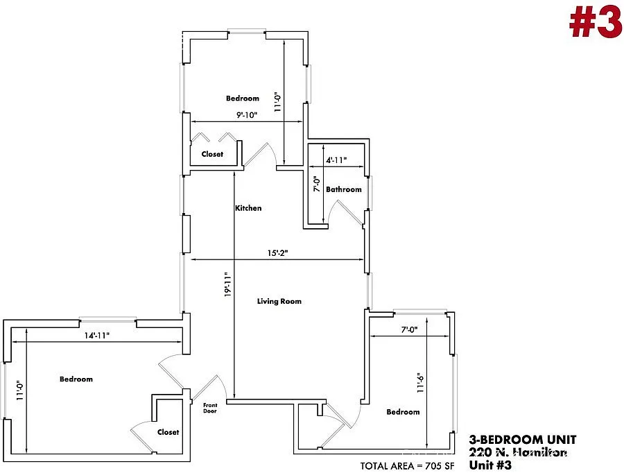 Building Photo - 220 N Hamilton St #3