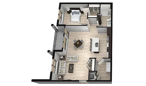 Floor plan Accent