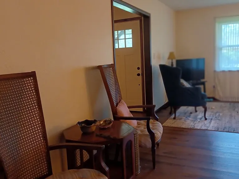 Living Room and view of Front Door and sitting area