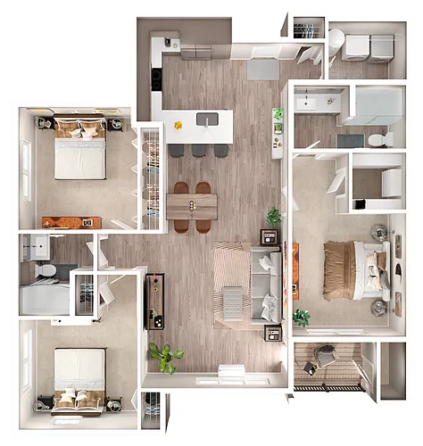 Floor plan Adams