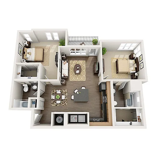 Floor plan Foothills