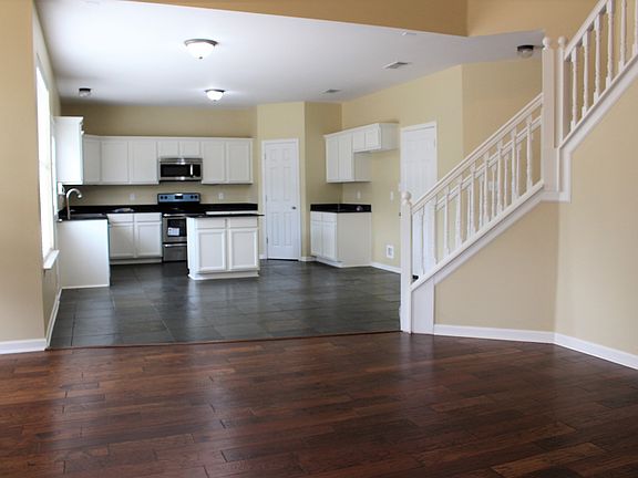 Livingroom opens to kitchen