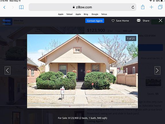 Front of home