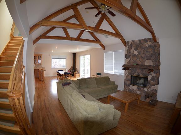 Family room leading to kitchen (view from entry)