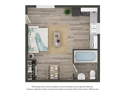 Floor plan The Madison Renovated