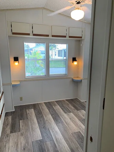 Bedroom - spacious with lots of natural light and lots of storage