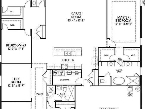 Elevation A - 1st Floor