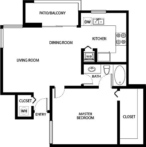 Floor plan Antigua