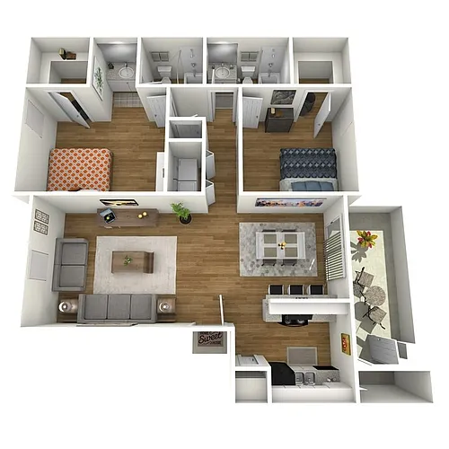 Floor plan B2