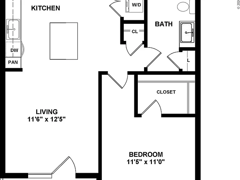 A2 Floor Plan W Dimensions A2 Floor Plan W Dimensions