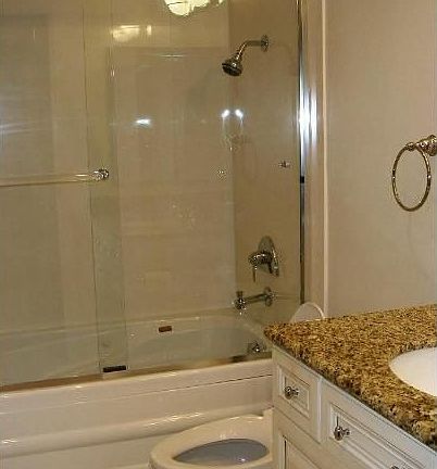 Granite Counter and Jacuzzi Tub