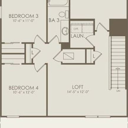 Second Floor 4 br 3 ba