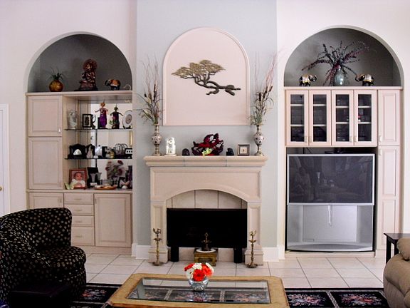 Accent Wall in Living Room