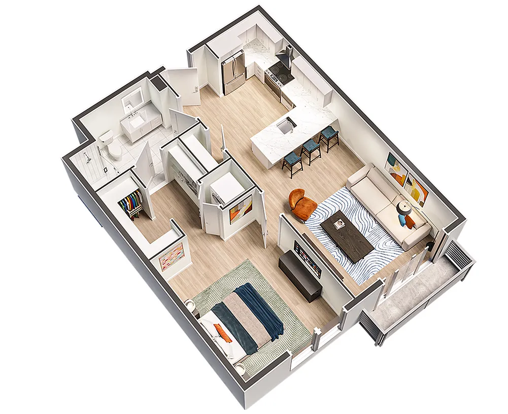 Floor plan Axis