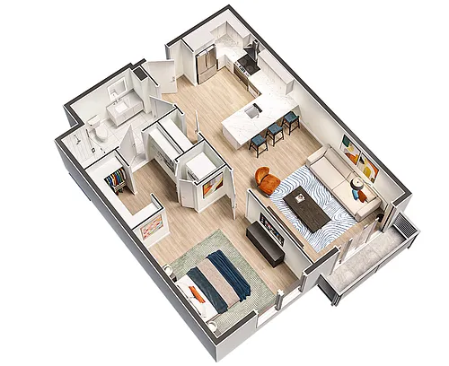 Floor plan Axis