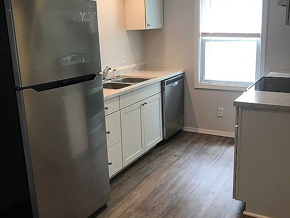 New stainless appliances. 