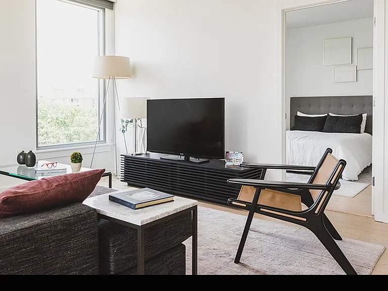 Sustainable wood flooring throughout