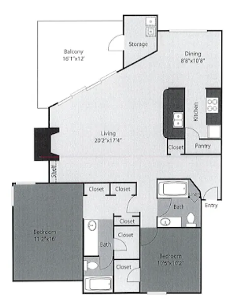Floor plan 99-B2
