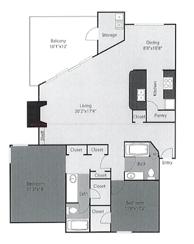 Floor plan 99-B2