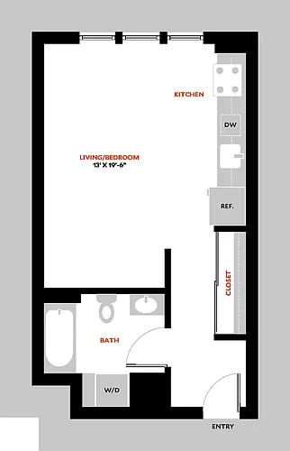 Floor plan Plan Studio H