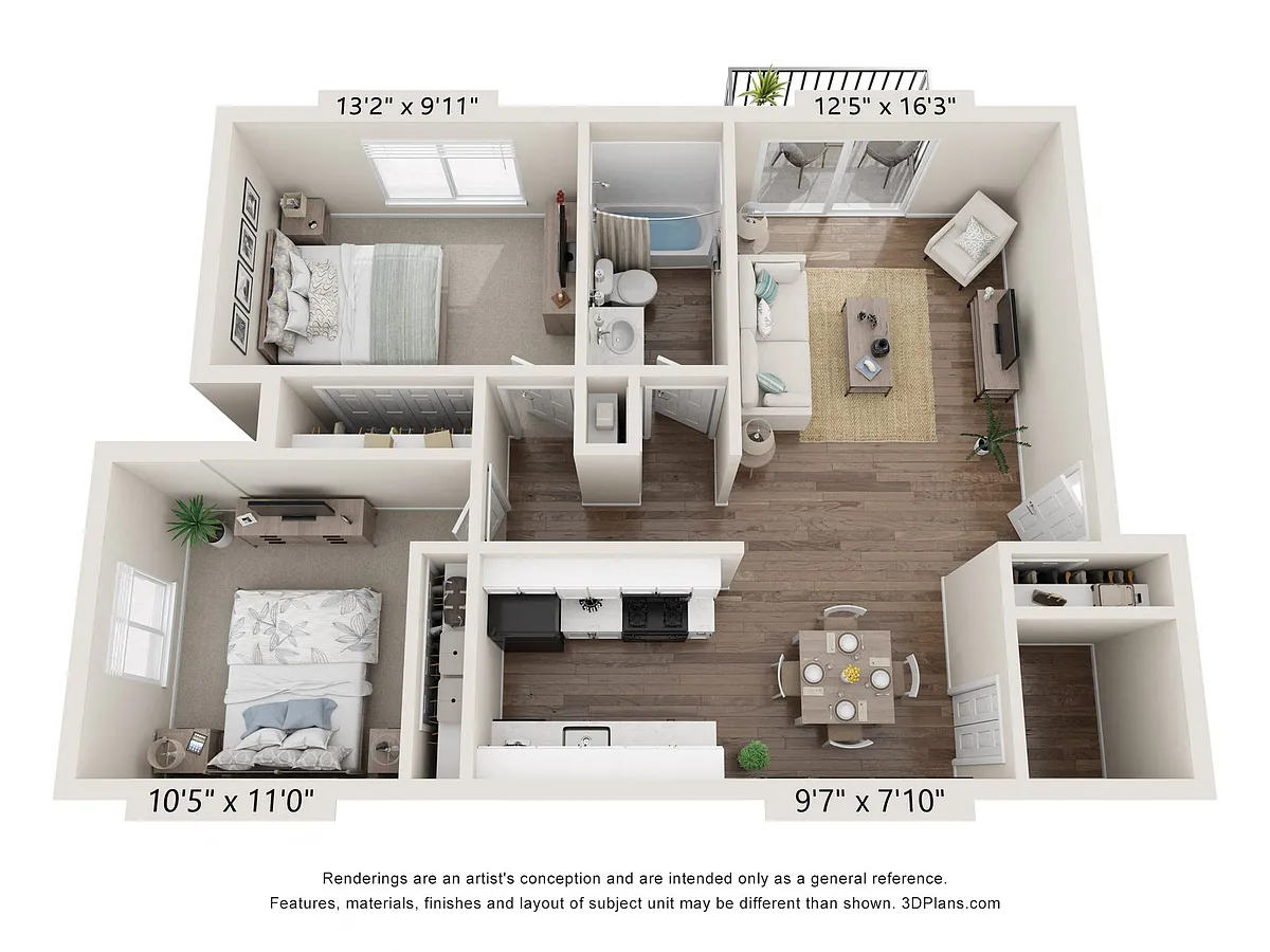 Floor plan Dahlia at Golden Gate