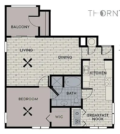 Floor plan A1 - The Barcelona