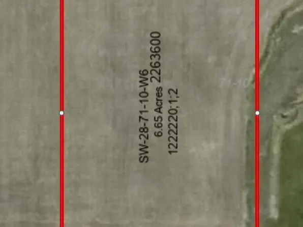 LOT PARCEL Two Off 71 10 W6 Rural Grande Pr #Sw-28, County Of, AB T0H 0C0