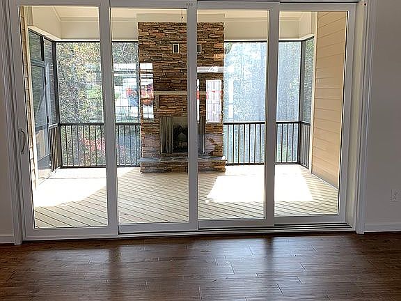Screened porch