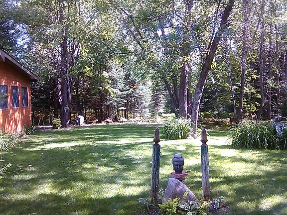 Beautifully landscaped yard