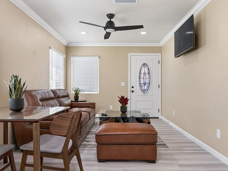 Living Area & TV