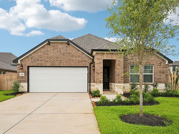 The Oleander floorplan in Kingdom Heights of Rosenberg, TX.