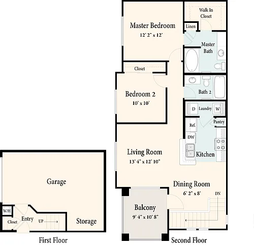 Floor plan Jamestown