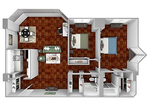 Floor plan B4
