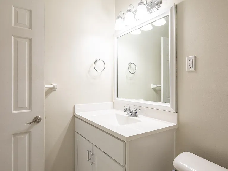 Renovated bathrooms